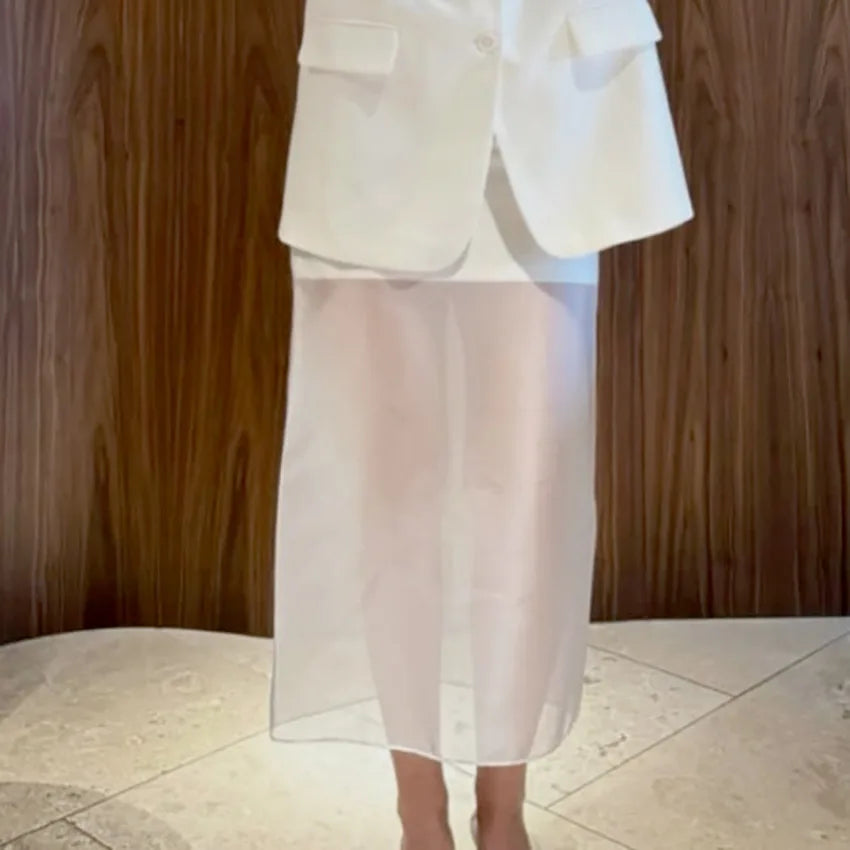 The Sheer Elegance Skirt