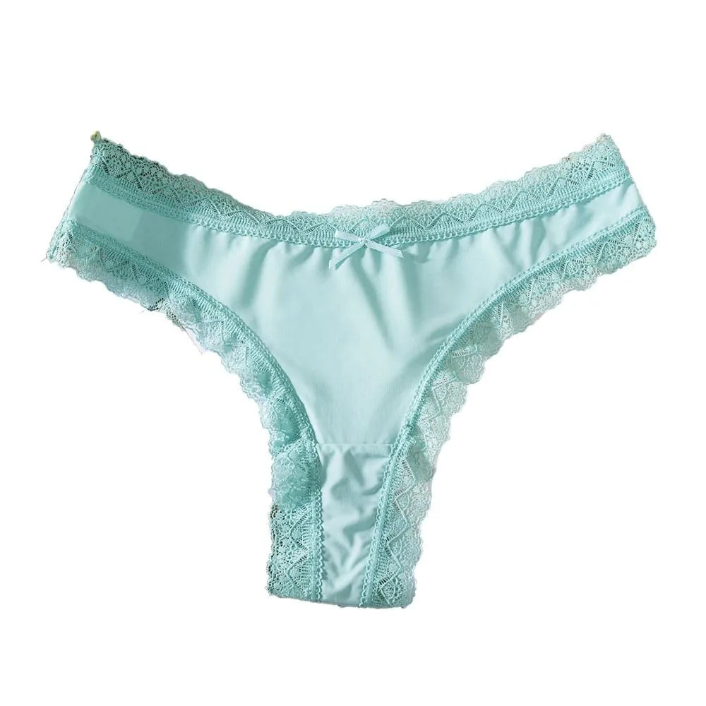 Love Me Satin-Silky Cheeky Thongs