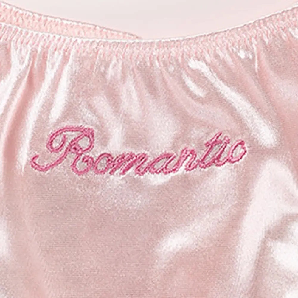 Love Me Satin-Silky Cheeky Thongs